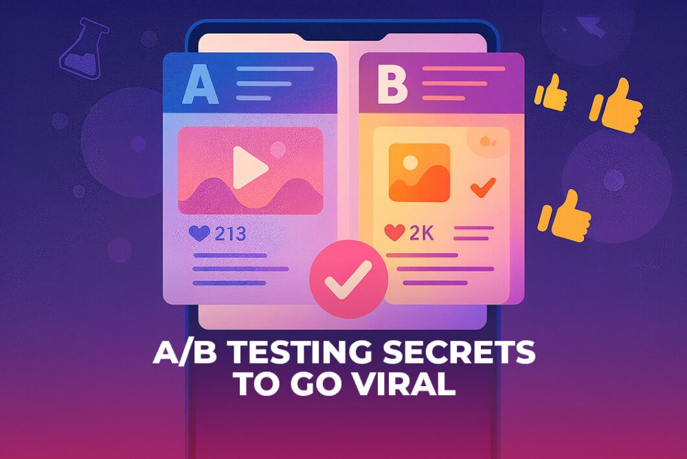 Want to Go Viral? Crack the Code with A/B Testing on social media.